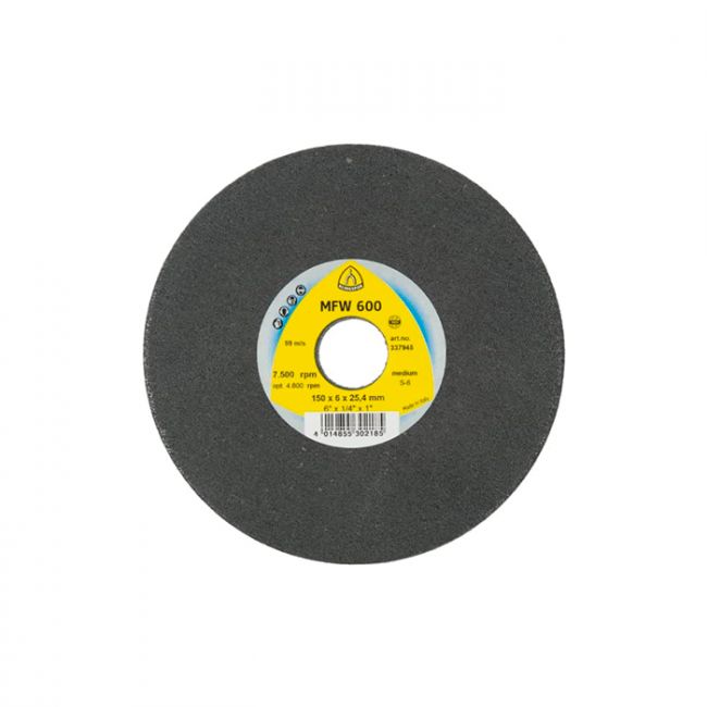 Нетканый лепестковый шлифовальный круг Klingspor MFW600 VU ME150X6X25,4 (337945)
