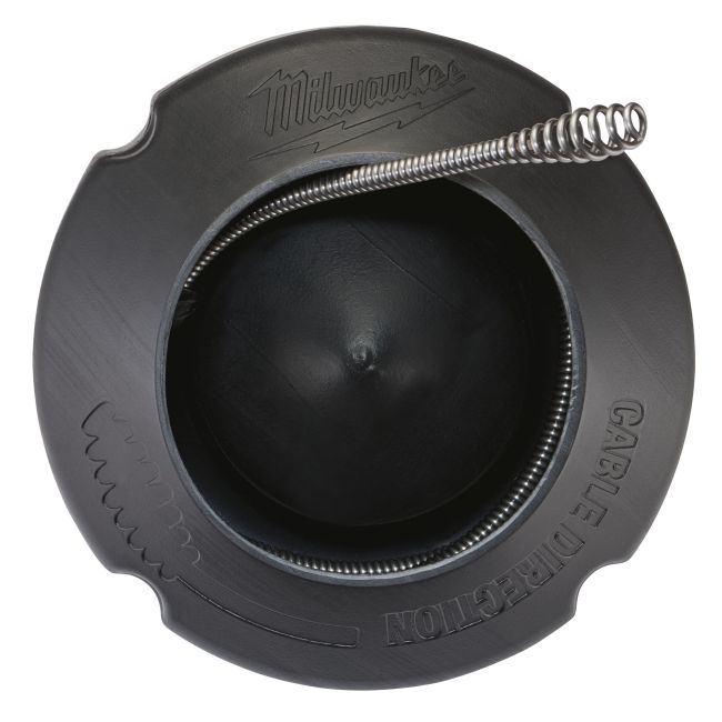 Тросик для прочистной машины 8мм x 7.6м spiral, bulb auger + барабан (48532581)