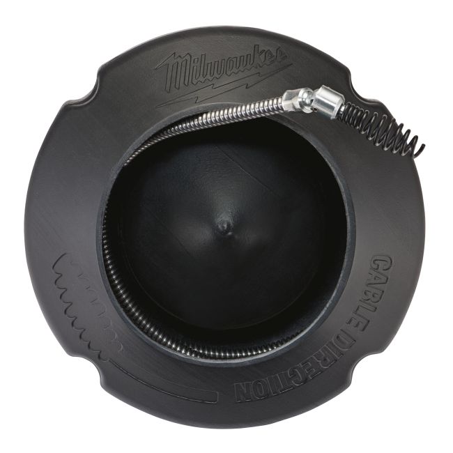 Тросик для прочистной машины 6мм x 7.6м spiral, pivot bulb auger + барабан (48532584)