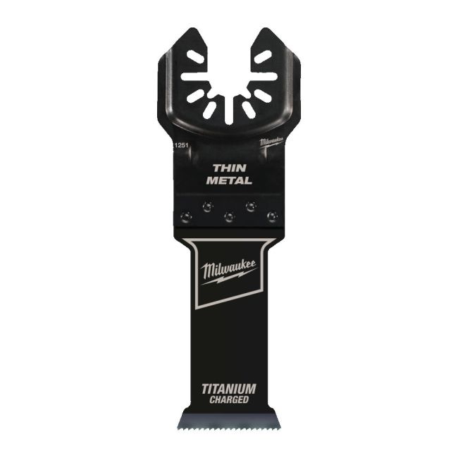 Полотно для мультітула Bi-Metal Ti OPEN-LOK™ MILWAUKEE, 28х55мм, (10шт), (тонкий метал) (48851259)