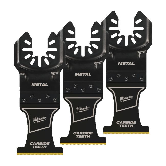 Полотно для мультитула Bi-Metal Carbide OPEN-LOK MILWAUKEE, 35х38мм, (3шт), (метал) (48851503)