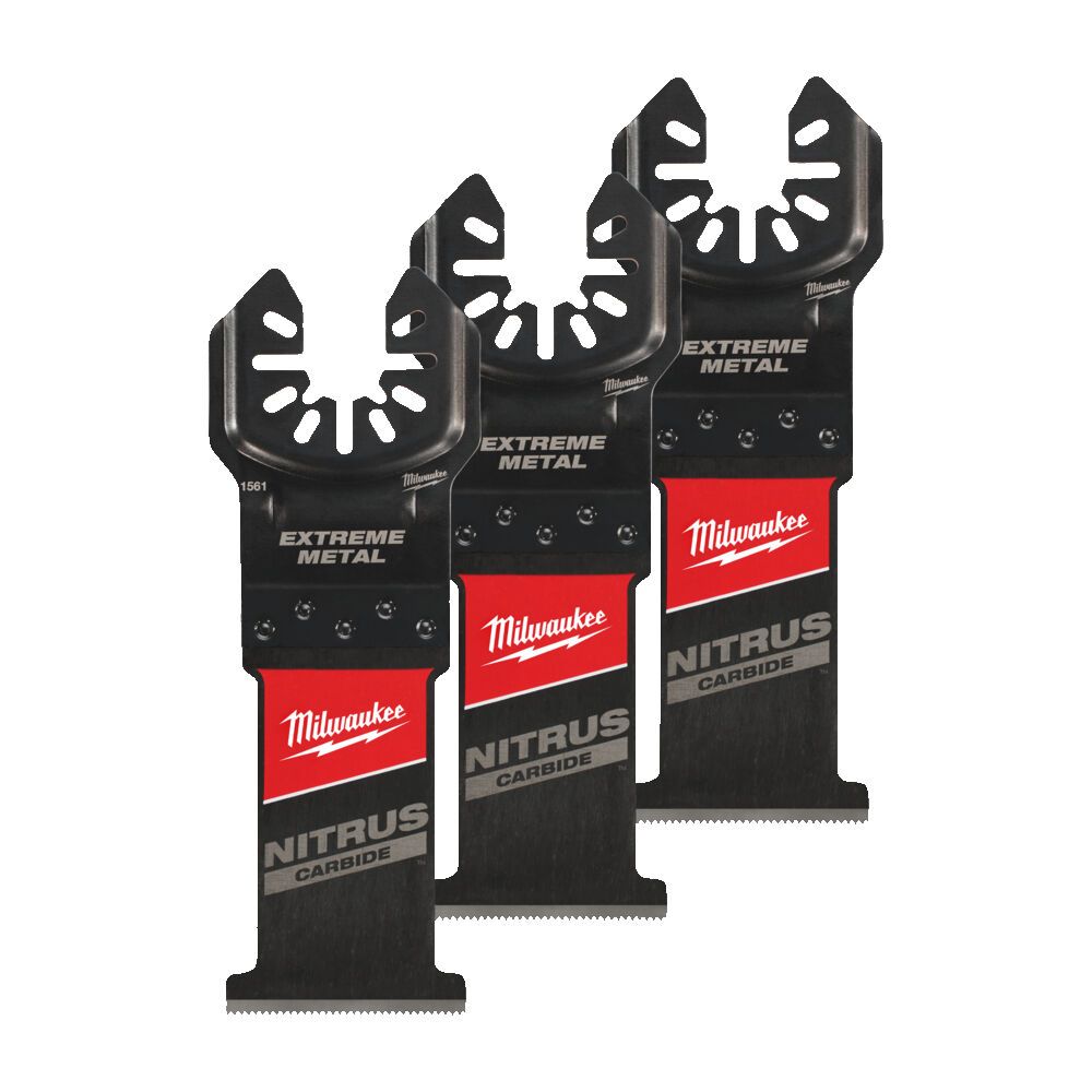 Полотно для мультитула Bi-Metal Carbide M Nitrius OPEN-LOK MILWAUKEE, 35х50мм, (3шт), (міцний метал) (48851563)