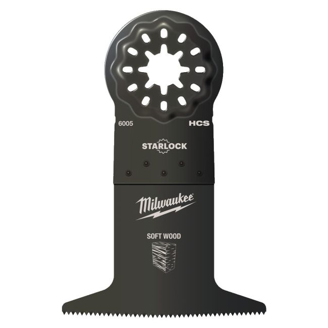 Полотно для мультітула STARLOCK MILWAUKEE, 65x42мм, (50шт) (деревина) (48906505)