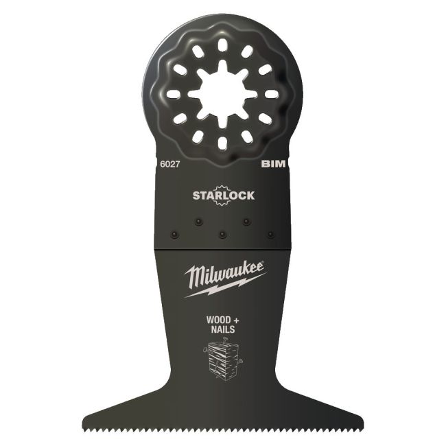 Полотно для мультітула BiM STARLOCK MILWAUKEE, 65х42мм, (50шт) (деревина з цвяхами) (48906527)