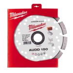 Диск алмазний Speedcross MILWAUKEE AUDD 150, діаметр 150мм (бетон, цегла, асфальт) (4932399825)