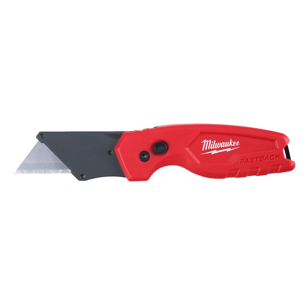 Ніж складний з трапецевидним лезом FASTBACK Compact MILWAUKEE компактний (4932471356)