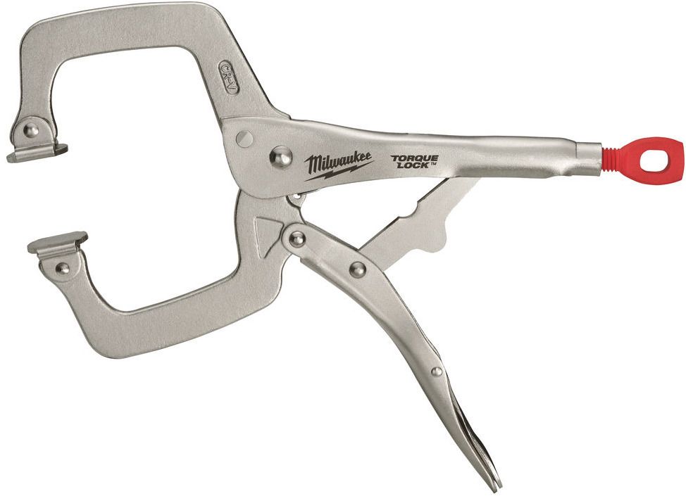 Затискач-струбцина тип С Torque Lock MILWAUKEE, 100х100мм (шарнірні губки), 280мм (4932471727)