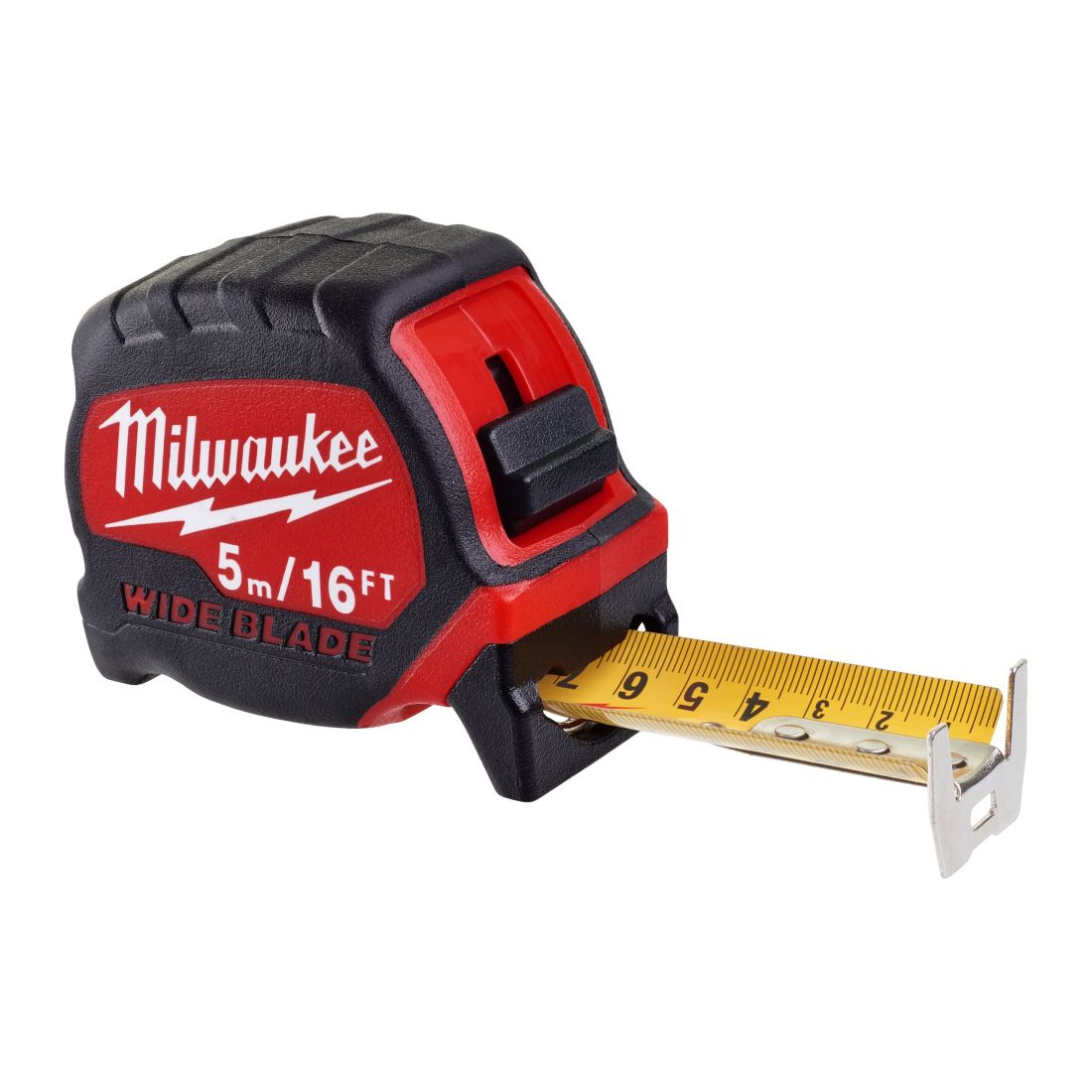 Рулетка MILWAUKEE WIDE BLADE, 5м/16фт (33мм) (4932471817)