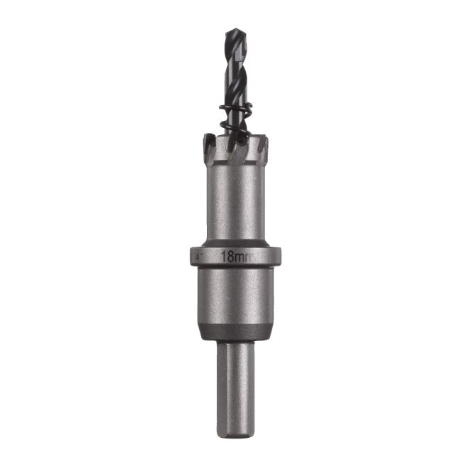 Коронка Holesaw TCT MILWAUKEE, для сталі/нержавіючої сталі, діаметр 18мм (4932479034)