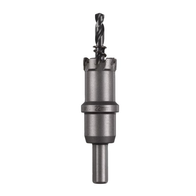 Коронка Holesaw TCT MILWAUKEE, для сталі/нержавіючої сталі, діаметр 22мм (4932479037)