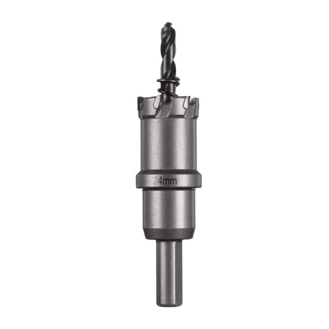 Коронка Holesaw TCT MILWAUKEE, для сталі/нержавіючої сталі, діаметр 24мм (4932479038)