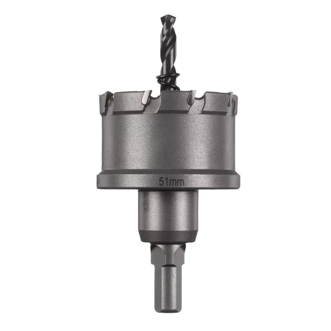 Коронка Holesaw TCT MILWAUKEE, для сталі/нержавіючої сталі, діаметр 51мм (4932479049)