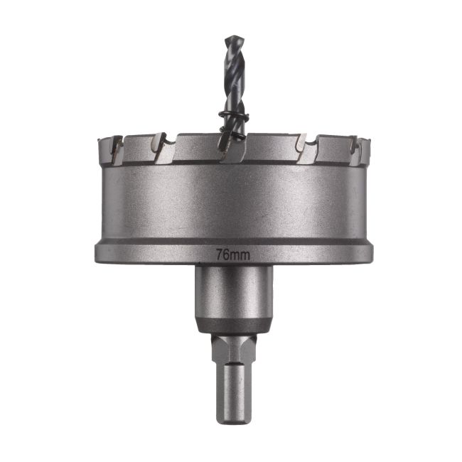 Коронка Holesaw TCT MILWAUKEE, для сталі/нержавіючої сталі, діаметр 76мм (4932479054)