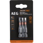 Біта ударна AEG AAK503H4, HEX4, 50мм (3шт) (4932479192)