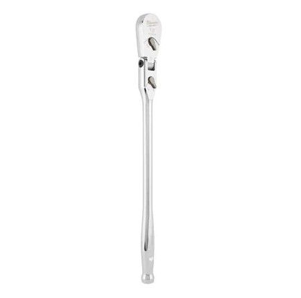 Тріскачка хромована шарнірна для головок 1/2'' MILWAUKEE, 457мм (4932479656)