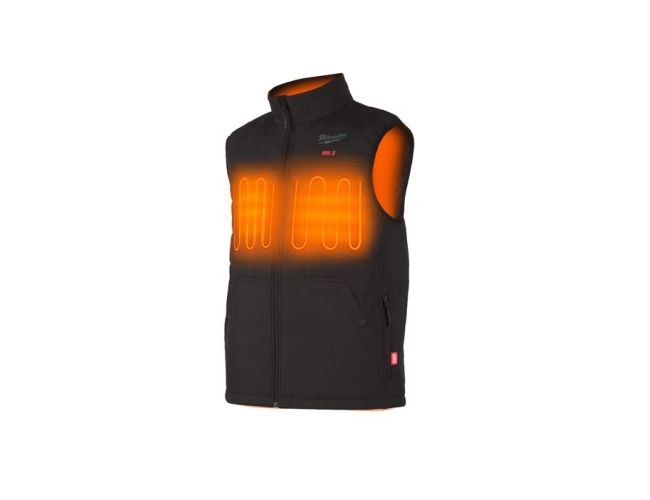 Жилет з підігрівом MILWAUKEE, M12 HPVBL2-0(XXL), чорний (розмір XXL) (4932480080)