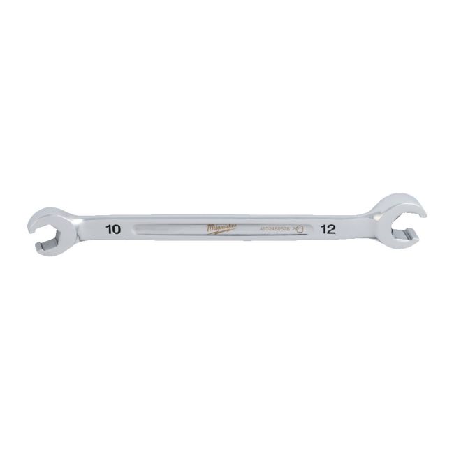 Ключ гайковий розрізний хромований MILWAUKEE, 10х12мм (4932480576)