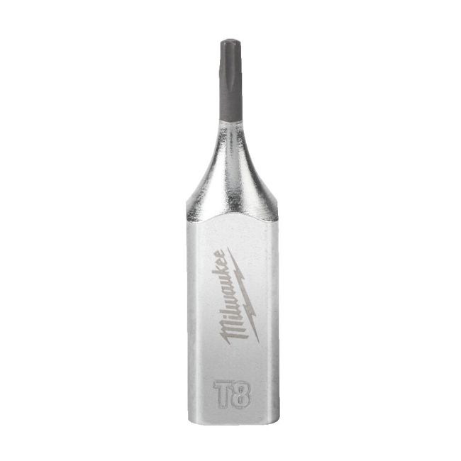 Головка торцева хромована 1/4'' MILWAUKEE з бітою Torx TX8 (4932480792)