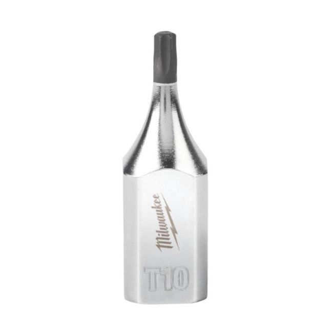 Головка торцева хромована 3/8'' MILWAUKEE з бітою TORX, TX10 (4932480800)