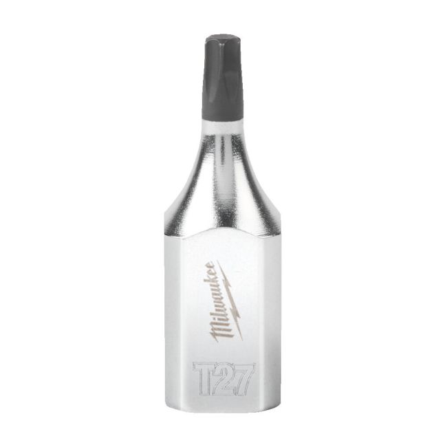 Головка торцева хромована 3/8'' MILWAUKEE з бітою TORX, TX27 (4932480804)