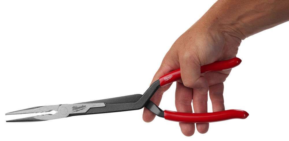 Довгогубці LONG REACH PLIER-STRAIGHT MILWAUKEE, 332мм (4932492497)