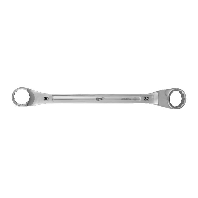 Ключ накидний метричний хромований MILWAUKEE 30х32мм (4932492756)