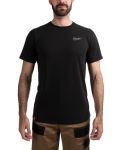 Футболка MILWAUKEE HTSSBL-L, легка з коротким рукавом, чорна, (розмір L) (4932492965)