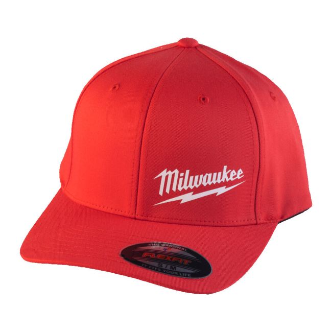 Бейсболка BCS RD LXL MILWAUKEE, червона, розмір L/XL (4932493100)