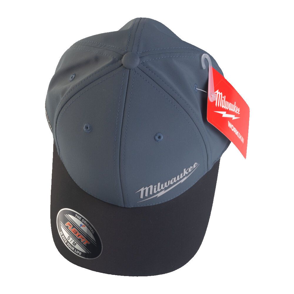 Бейсболка PERFORMANCE BCP BLU SM MILWAUKEE, дихаюча, синя, розмір S/M (4932493105)