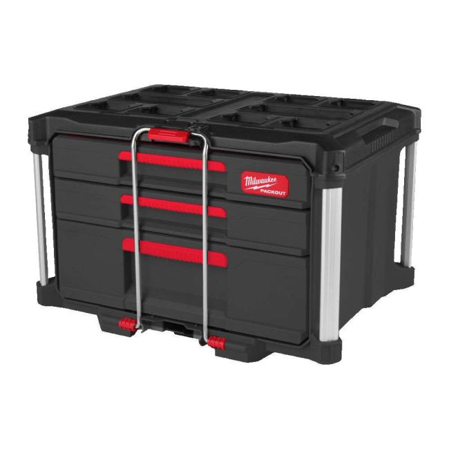 Ящик для инструментів Milwaukee Packout з 2+1 ящиками (4932493190)