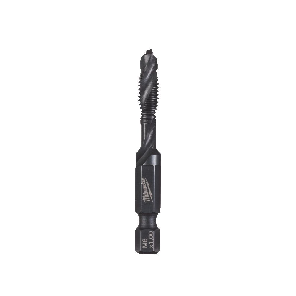 Свердло-метчик 1/4 Hex комбіноване 3-в-1 HSS-G MILWAUKEE, M6x57мм (4932498264)