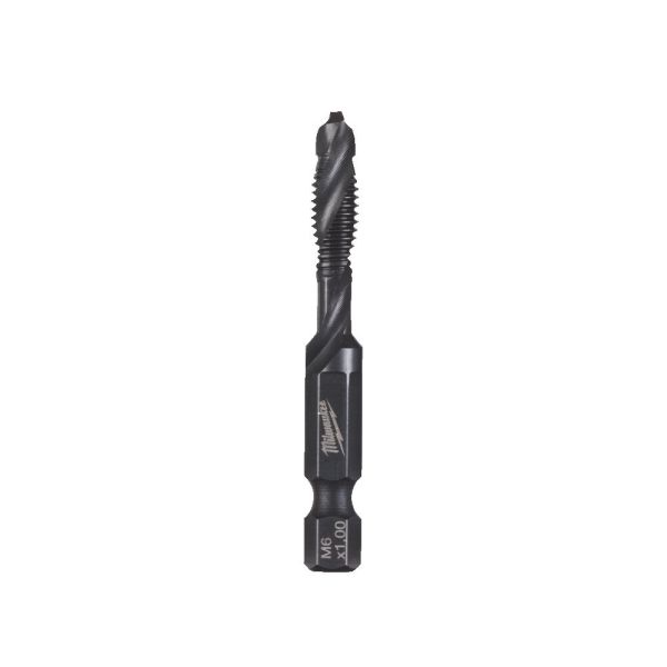 Свердло-метчик 1/4 Hex комбіноване 3-в-1 HSS-G MILWAUKEE, M6x57мм (4932498264)