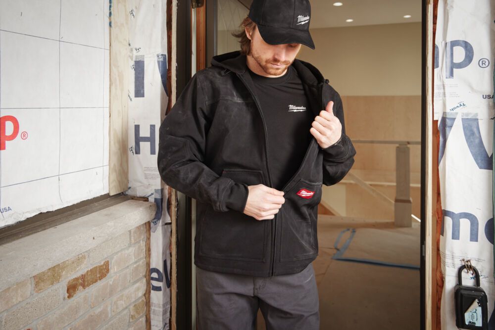 Куртка робоча з капюшоном FREEFLEX™ MILWAUKEE, SJ, чорна, розмір XL (4932498274)