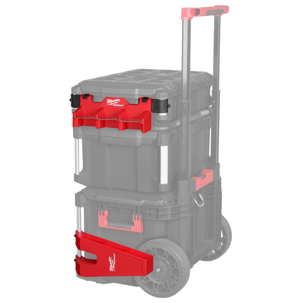 Тримачі бічні для кейсів PACKOUT MILWAUKEE (2шт) для рівней (4932498649)