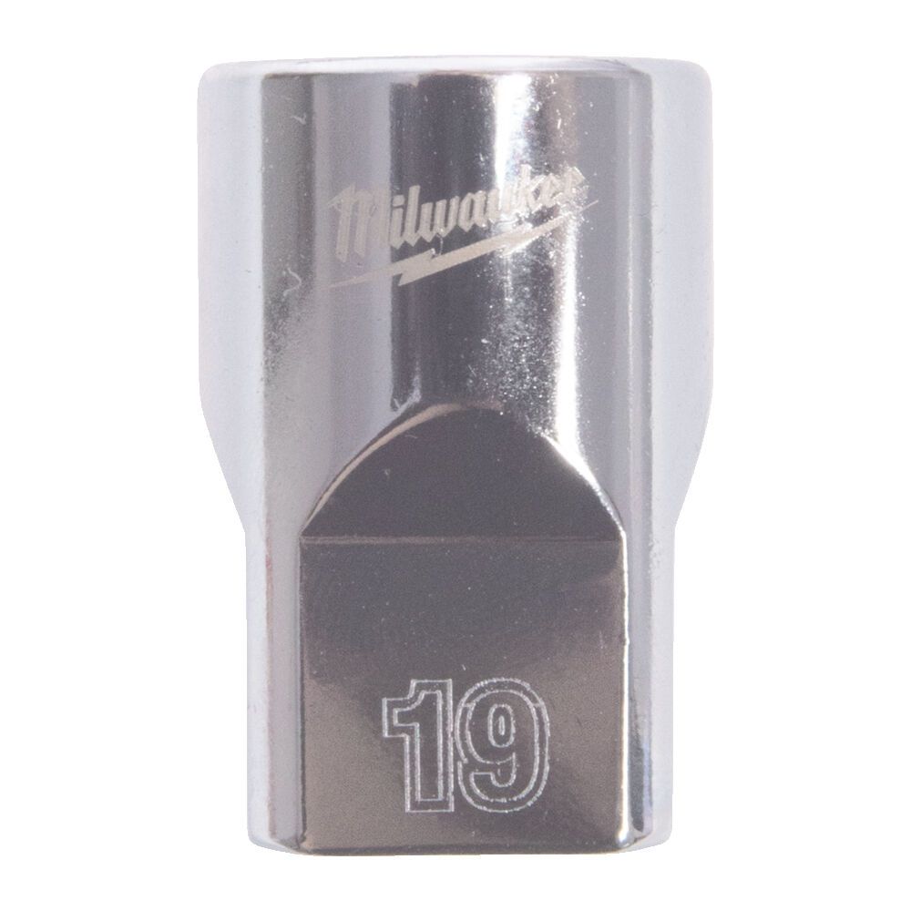 Головка торцева хромована 1/2'' MILWAUKEE, (зірочка 12 гранн.), 19мм (4932498829)