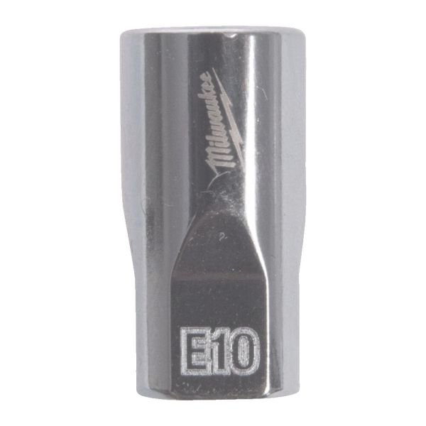 Головка торцевая хромована TORX Е-стандарт 1/4'' MILWAUKEE, E10 (4932498851)