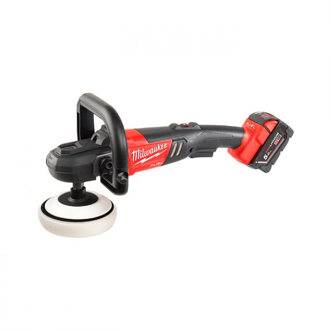 Аккумуляторная полировальная машина Milwaukee M18 FAP180-502X (4933451550)