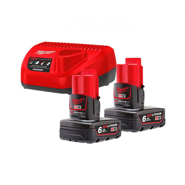 Энергокомплект Milwaukee M12 NRG-602 (4933451903)