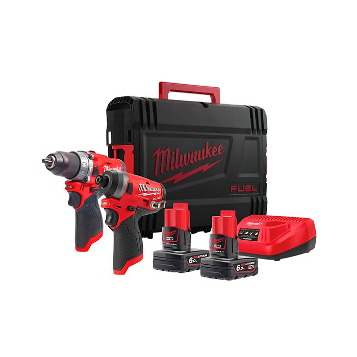 Набор инструментов Milwaukee M12 FUEL FPP2A-602X (4933459810)