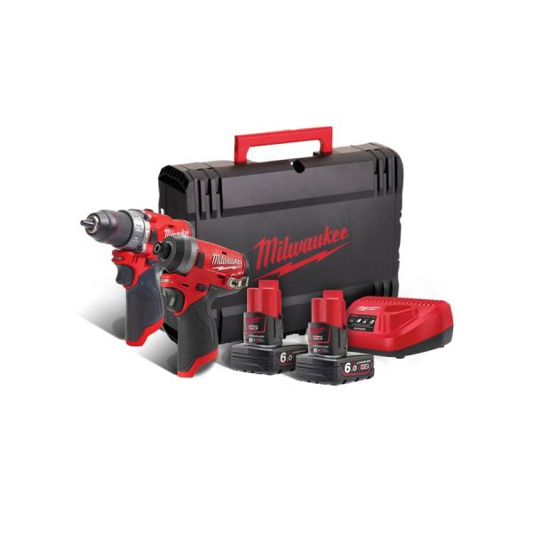 Набор инструментов Milwaukee M12 FUEL FPP2A-602X (4933459810)