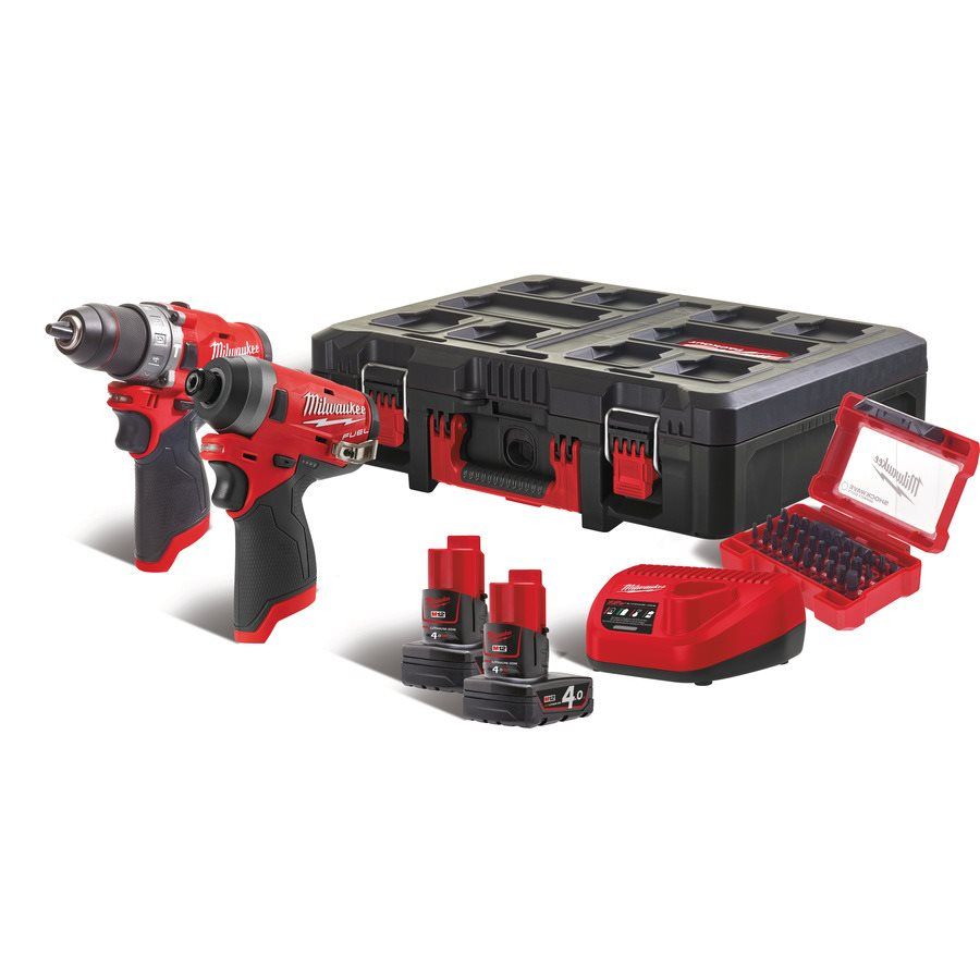 Набор инструментов Milwaukee M12 FUEL FPP2A-602X (4933459810)