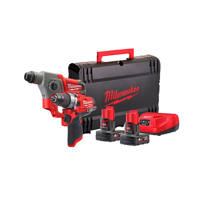 Набор инструментов Milwaukee M12 FPP2B-402X (4933459812)