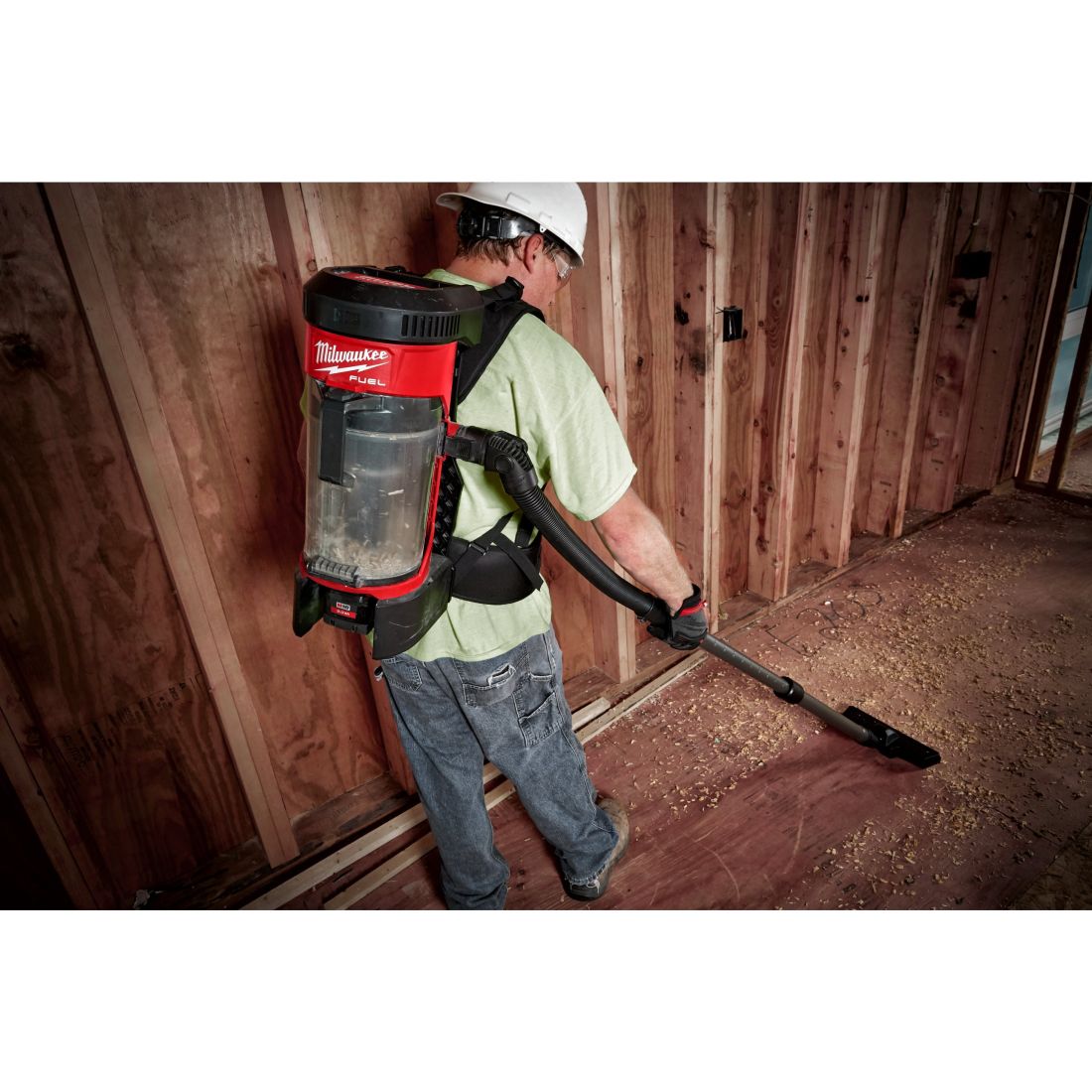 Аккумуляторный ранцевый пылесос Milwaukee M18 FBPV-0 без АКБ и ЗУ (4933464483)