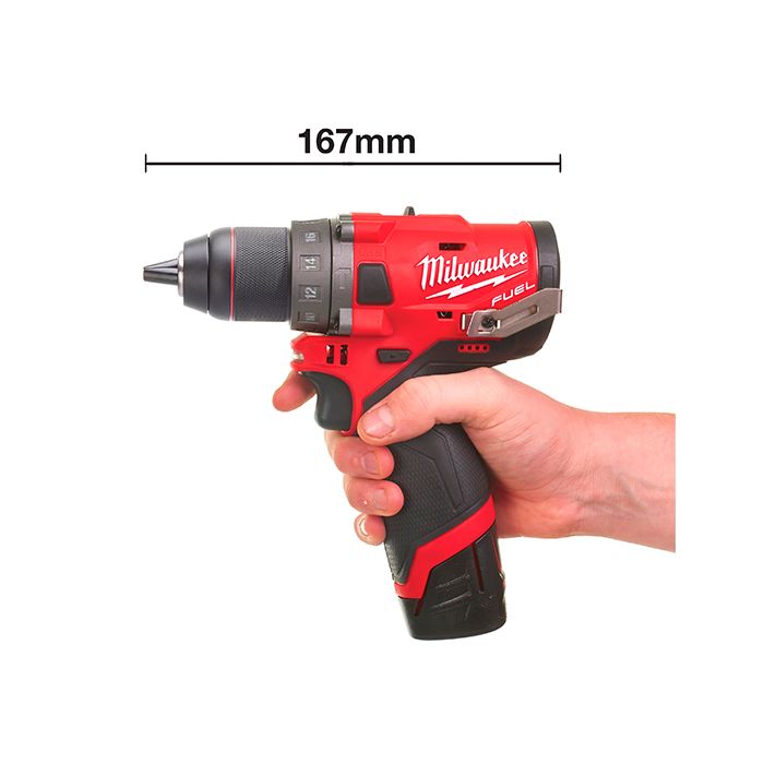 Набор аккумуляторных инструментов Milwaukee M12 FPD-202BH (4933471383)