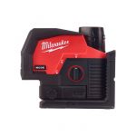 Линейно-точечный лазерный нивелир Milwaukee M12 CLLP-0C (кейс) (4933478101)