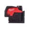 Линейно-точечный лазерный нивелир Milwaukee M12 CLLP-0C (кейс) (4933478101)