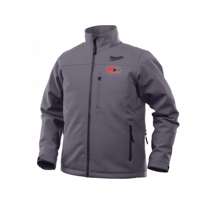 Куртка з підігрівом MILWAUKEE, M12 HJGREY5-0(XXXL), сіра (розмір XXXL) (4933479363)