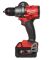 Дриль-шуруповерт з ударом акумуляторний безщітковий MILWAUKEE, M18 FPD3-502X, 158Нм (зарядний пристрій М12-18 FC, 2 акумулятори (4933479860)