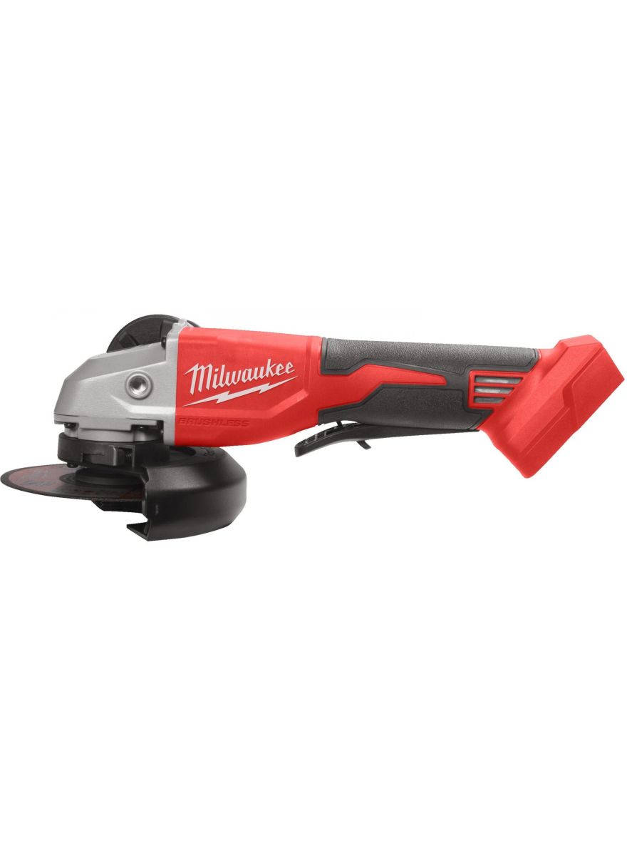 Шліфмашина кутова акумуляторна безщіткова MILWAUKEE, M18 BLSAG125XPD-0, діаметр 125мм, (каркас, бічна рукоять, захисний кожух, к (4933492645)