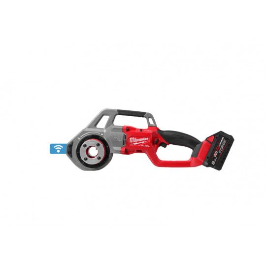 Інструмент різьбонарізний акумуляторний безщітковий MILWAUKEE M18 FPT114-802C (зарядний пристрій M12-18 FC, 2 акумулятори FB8 8А (4933499198)